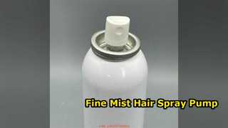 پمپ آئروسل 0.12cc Fine Mist برای حالت دادن به مو