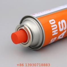 بطری گاز بوتان 65 × 158 میلی متر برای صنعتی با لوگو سفارشی