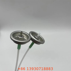 دکمه اکتیواتور آلومینیوم دریچه اسپری با الگوی اسپری مه در نرخ 50-200mcl