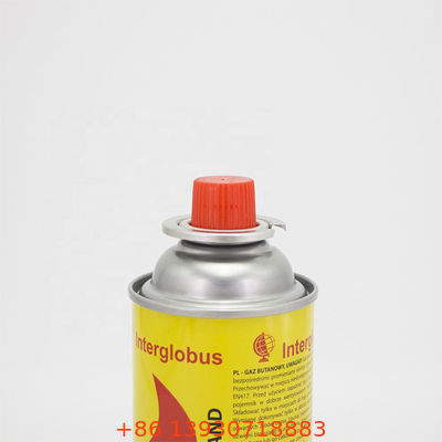 دریچه اجاق گاز بوتان با پوشش قرمز مناسب جهانی برای کارتریج بوتان