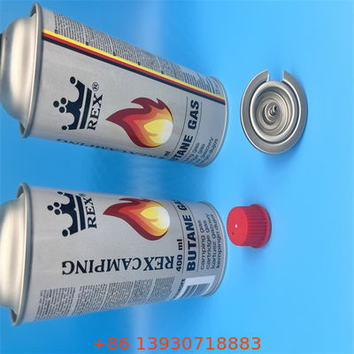 شیر اجاق گاز بوتان با درپوش ایمنی قرمز برای اجاق های کمپینگ قابل حمل