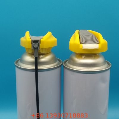 دو طرفه کلاهک پرتاب قابل انعطاف برای قوطی های اسپری