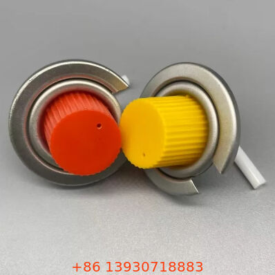 شیر اجاق گاز فضای باز ۱ اینچی با کارایی بالا با روکش محافظ قرمز