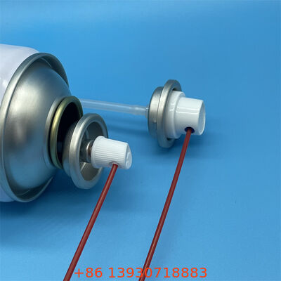 دریچه آئروسل بادوام برای قوطی های اسپری پاک کننده کاربراتور مورد استفاده در چربی زدایی موتور و حذف کربن