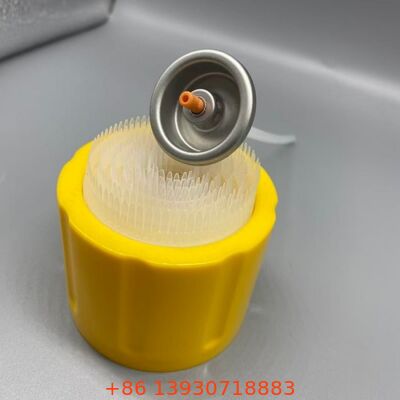 1 اینچ سیستم دریچه های اسپری با کاپ برس برای محصولات اسپری پاک کننده فوم