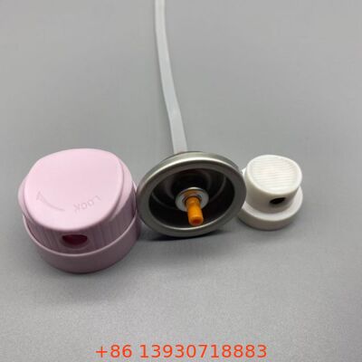 دریچه آئروسل اسپری براق کننده مو بسیار ریز با طراحی ضد گرفتگی و مهر و موم ضد نشتی