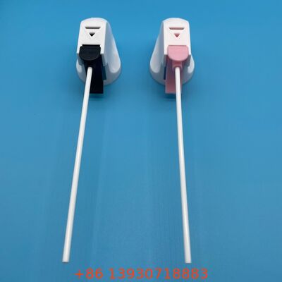 دریچه اسپری ماشه‌ای آئروسل با لوله بلند و نازل قابل تنظیم، درپوش اسپری آئروسل با گریپ ارگونومیک