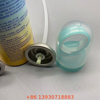 Sunscreen Spray Aerosol Valve with Controlled Aerosol Dispensing, Leak-Proof Seal, and 360-Degree Operation