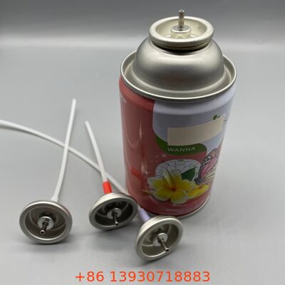 دریچه اندازه گیری تازه کننده هوا، دریچه اندازه گیری اکتواتور شکل L، دریچه اندازه گیری آروسول با نوزل L برای بسته بندی اسپری عطر، قطعه توزیع عطر اتاق دقیق