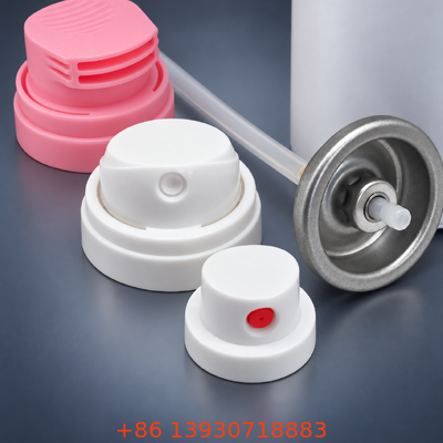 1-Inch Tinplate Aerosol Spray Valve for Fine Powder Dispensing in Dry Shampoo Applications