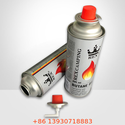 شیر کارتریج گاز فلزی اروپایی EN 417 227 گرمی 250 گرمی OEM موجود