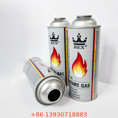 1.4mpa کارتریج گاز بوتان مواد اولیه 220g ظرفیت