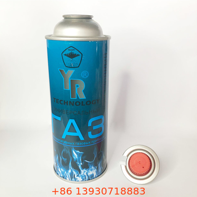 دریچه گاز بوتان قابل حمل کارتریج آئروسل یک اینچ برای قوطی های حلبی