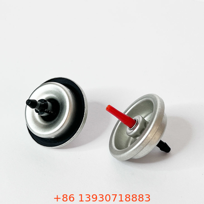 شیر فندکی گاز معمولی بسته آلیاژ زین نقره ای