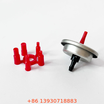 دریچه شارژ مجدد فندک گاز محفظه معکوس با اتصالات فرورفتگی پایین