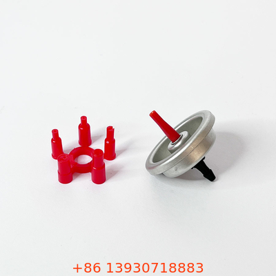دریچه شارژ مجدد فندک گاز محفظه معکوس با اتصالات فرورفتگی پایین