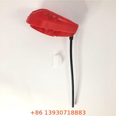 محرک آئروسل سفید PP و POM با لوله اکستنشن برای خریداران B2B