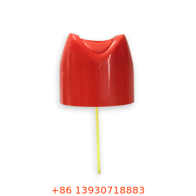 درب قوطی اسپری درپوش پلاستیکی آئروسل 65 میلی‌متری مقاوم در برابر سایش برای قوطی‌های حلبی غیر قابل پر کردن