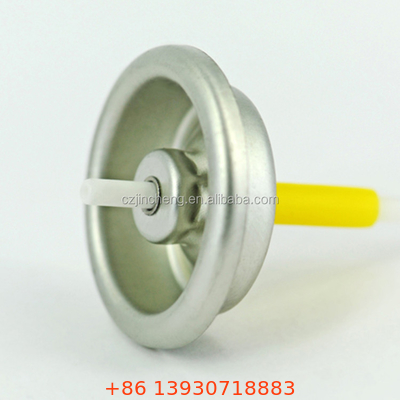 OEM 75ml متری آئروسل اسپری می تواند شیر اندازه گیری دریچه نمونه های رایگان