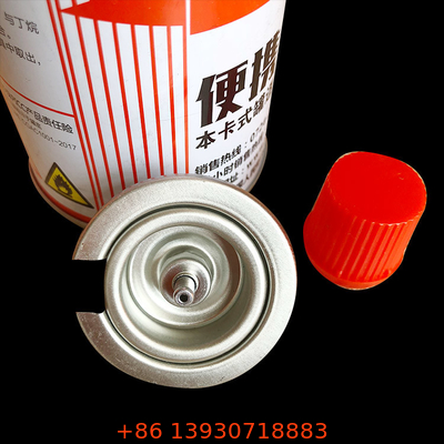 ضد نشتی شیر کارتریج اجاق گاز بوتان دریچه اسپری آئروسل قابل حمل ISO9001