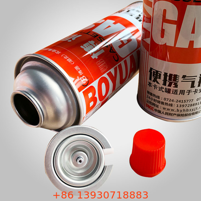 ضد نشتی شیر کارتریج اجاق گاز بوتان دریچه اسپری آئروسل قابل حمل ISO9001
