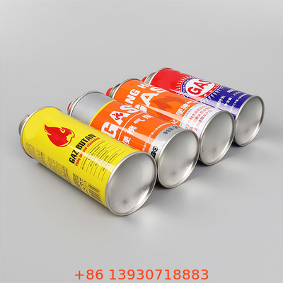 دریچه و روکش کارتریج سیلندر گاز بوتان قابل حمل 220 گرمی برای کمپینگ در فضای باز