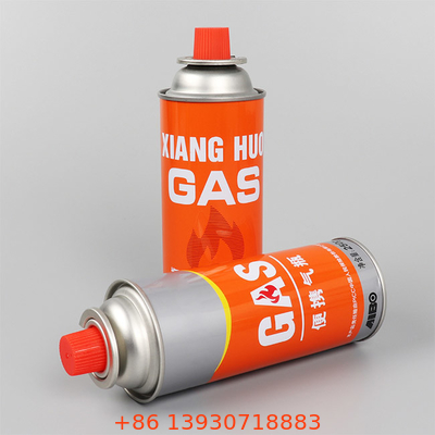بطری گاز 400 میلی لیتری کمپینگ بارگیری مجدد با قطر 65 میلی متر وزن 220 گرم