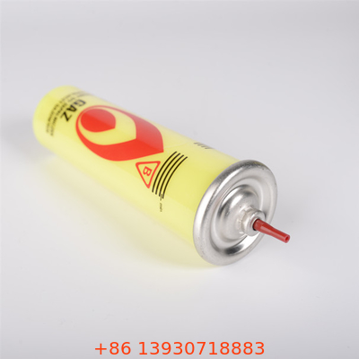 بطری های گاز بوتان فندکی فشرده 80 میلی لیتری