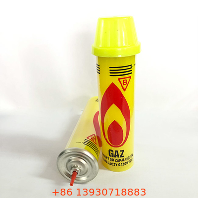 بطری شارژ مجدد فندکی گاز بوتان 80 میلی لیتری برای آشپزخانه و باربیکیو