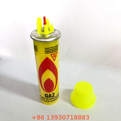 شارژ مجدد فندک گاز بوتان 80 میلی لیتری فشرده برای مشعل آشپزخانه و باربیکیو