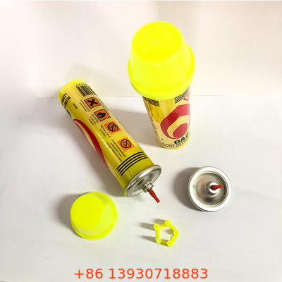 شارژ مجدد گاز بوتان 80 میلی لیتری سبک وزن برای مشعل دمنده