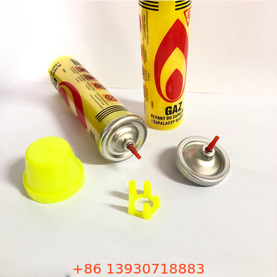 استفاده خارجی سیلندر گاز بوتان 80 میلی لیتر شارژ مجدد گاز مشعل