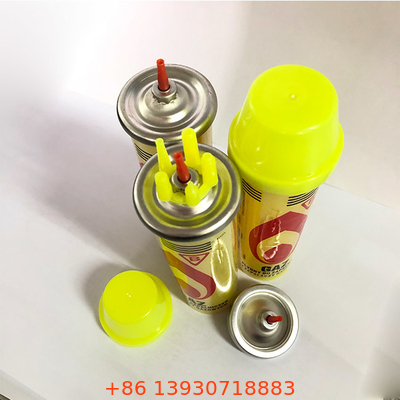 استفاده خارجی سیلندر گاز بوتان 80 میلی لیتر شارژ مجدد گاز مشعل