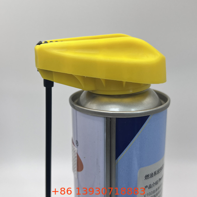 نازل اسپری آئروسل سبز با نگهدارنده لاستیکی POM و قطر داخلی لوله 1.0 میلی متری