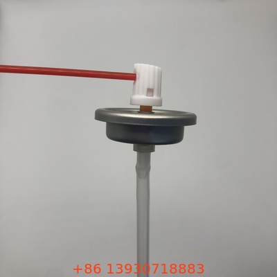 دریچه رنگ اسپری آروسول تک سوراخ با یک اینچ خانه ساقه 2.0 × 0.33mm