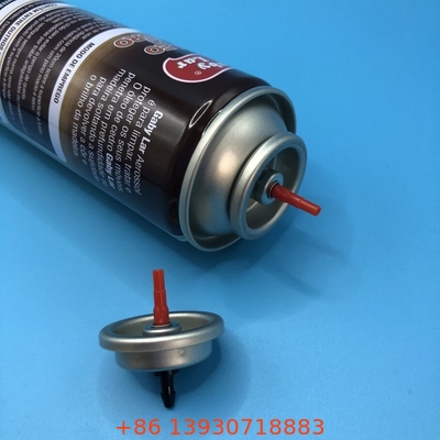 پلاستیک/ فلزی لوله پر کردن دوباره لوله گاز روشن کننده شفاف لاک قوطی جام و Buna Gasket