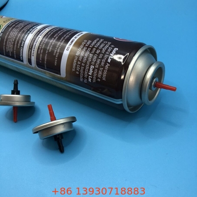 پلاستیک/ فلزی لوله پر کردن دوباره لوله گاز روشن کننده شفاف لاک قوطی جام و Buna Gasket