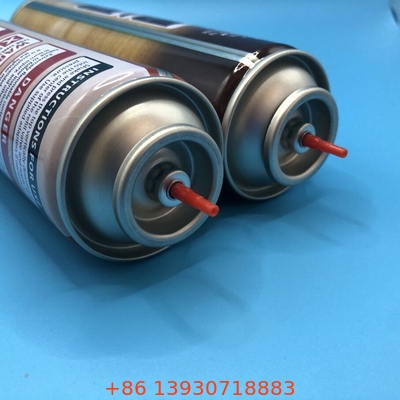 دریچه گاز بوتان پلاستیکی رنگ قرمز و دریچه پر کردن مجدد گاز سیستم کنترل کیفیت سختگیرانه