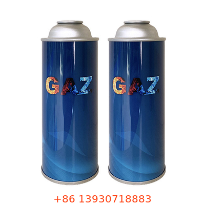 ظرف گاز بوتان - کالا با رنگ CMYK 4 و رنگ Panton