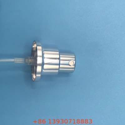 پمپ عطر نقره ای با یک پایان فلزی مقاوم در برابر مه کنترل شده