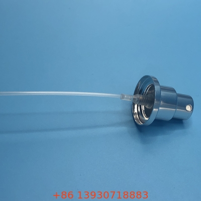 پمپ عطر نقره ای با یک پایان فلزی مقاوم در برابر مه کنترل شده