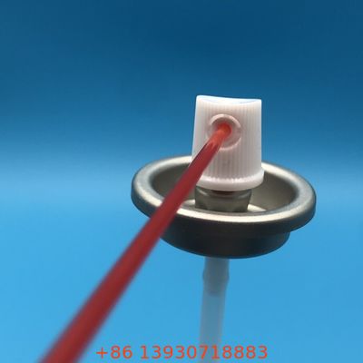 دریچه اسپری پاک کننده کاربراتور با جریان متمرکز فشار قوی، ساختار مقاوم در برابر مواد شیمیایی و عملکرد 360 درجه