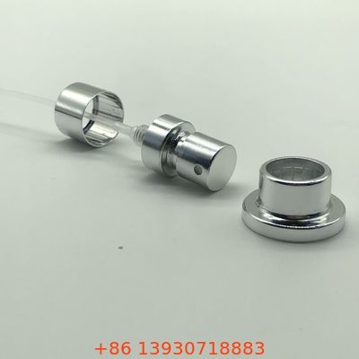 پمپ عطر نقره ای که با دقت طراحی شده و دارای یک پوشش فلزی مقاوم در برابر مه است