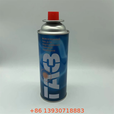 بطری گاز بوتان 65 × 158 میلی متری برای تجهیزات آشپزی گلدان گرم