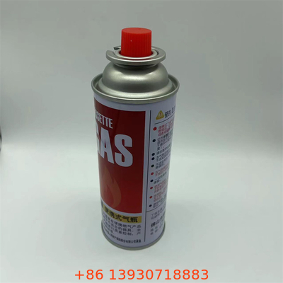 بطری گاز بوتان 65 × 158 میلی متری برای تجهیزات آشپزی گلدان گرم
