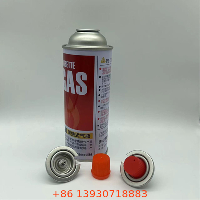 بطری گاز بوتان 65 × 158 میلی متری برای تجهیزات آشپزی گلدان گرم