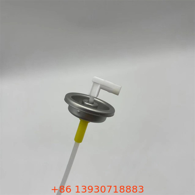 دکمه فعال کننده نقره آلومینیوم اسپری نرخ یک اینچ هوا تازه کننده اندازه گیری دریچه فعال کننده
