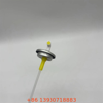 دکمه فعال کننده نقره آلومینیوم اسپری نرخ یک اینچ هوا تازه کننده اندازه گیری دریچه فعال کننده