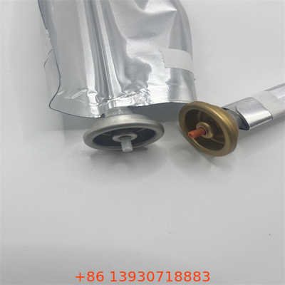 کیسه استیل پلاستیکی قابل تنظیم در آیروزول دریچه با مهر و موم خوب 0.2-0.4Mpa فشار طراحی سازگار با محیط زیست
