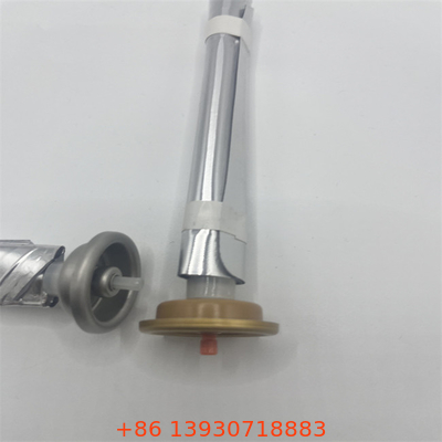 کیسه سیلندر نقره ای سازگار با محیط زیست در آیروزول دریچه با مهر ضد نشت و طیف گسترده ای از دما